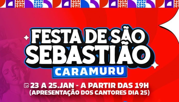 Festa de São Sebastião Agita Caramuru: Prefeitura Anuncia Programação de 23 a 25 de Janeiro